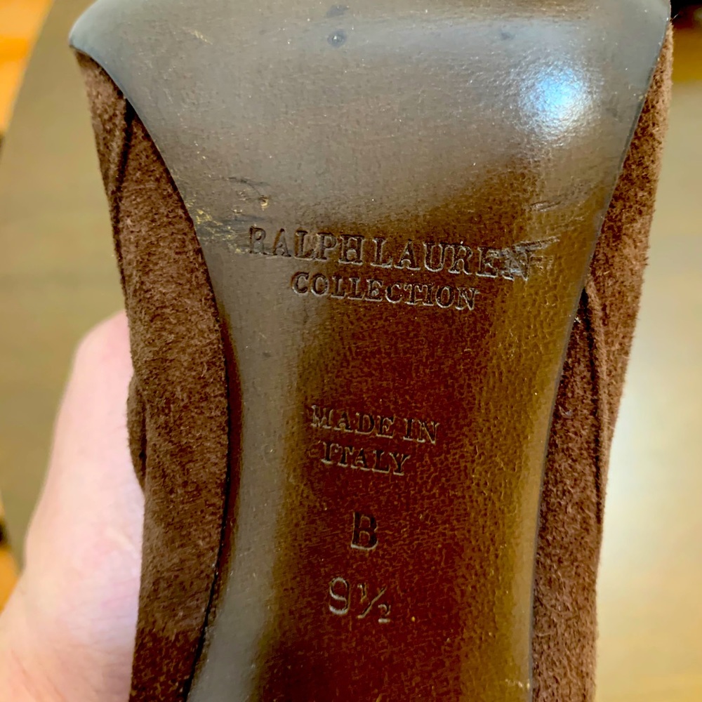 Ralph Lauren Collection Booties Size 9.5